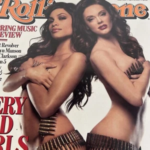 Rolling Stone Magazine Issue 1024 April 19, 2007 Rosario Dawson Rose McGowan - Foto 1 di 7
