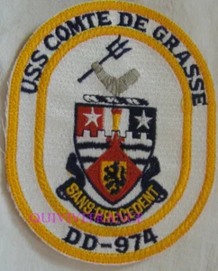 PUS435 - US Navy Uss Earl Grasse DD-977 Patch - Picture 1 of 2