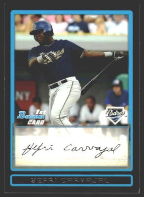 Yefri Carvajal #BP51 2009 Bowman Prospects San Diego Padres - Image 1 of 2