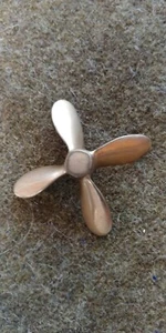 WW2 Era US Navy Lapel Pendant - Solid Brass Sweetheart Pin - Picture 1 of 3