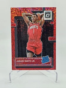 2022-23 Donruss Optic Red Sparkle #249 Jabari Smith Jr. RR RC (B) - Picture 1 of 2