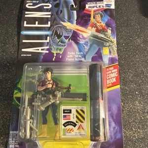 Figura de acción Kenner Aliens Space Marine Teniente Ripley Turbo Torch 1992 - Imagen 1 de 2