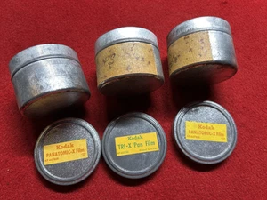 Kodak Metall Filmdosen leere Filmbehälter - 3 Stück Vintage - Bild 1 von 9