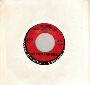 Cadence record Everly Brothers I'm Here To Get My Baby Out Of Jail MINT MINUS - Picture 1 of 2