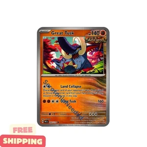 Great Tusk 055/131 - Prismatic Evolutions - Pokemon TCG - Playset Competitive NM - Picture 1 of 1