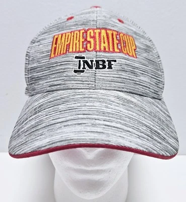 Gorra/sombrero de béisbol gris bordado culturismo Empire State Cup INBF Foto 1 de 4