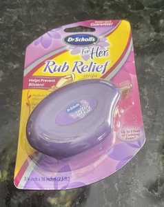 Dr Scholls for Her Rub Relief Strips Discontinued Dispenser Cushion Foam READ - Picture 1 of 9