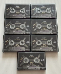 Lot 7 BASF TP IV METAL MAXIMA 60 in NEAR MINT condition. Kaum benutzt - Bild 1 von 1