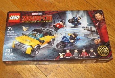 Lego 76176 Marvel Studios - Shang-Chi Escape from Ten Rings - New & Sealed - Image 1 of 2