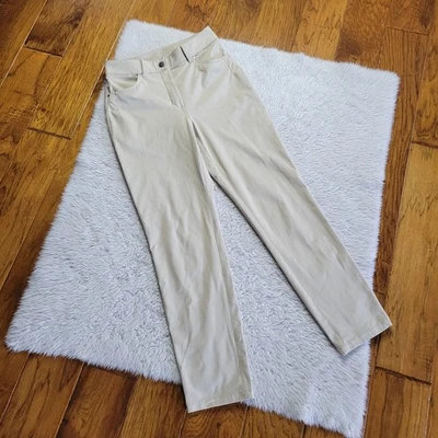 Pantalón de golf Lululemon City elegante ajustado 5 bolsillos tiro alto para mujer 4 tostado 7/8 Foto 1 de 4