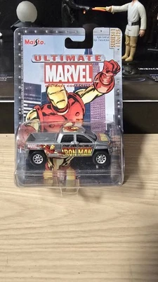 MAISTO 2002 ULTIMATE MARVEL #10 SERIE 1 - IRON MAN GMC TERRADYNE de colección Foto 1 de 2