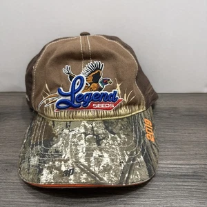 LEGEND Seeds Adjustable Strap Back Embroidered Pheasant Hunting Hat/Cap - Picture 1 of 7