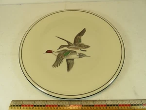Canvasback Ducks Lenox In Flight Drake Hen 10 5/8 inch Special Dinner Plate USA - Picture 1 of 5