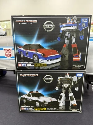 Transformers Obra Maestra MP-17 Prowl y MP-19 Pantalla de Humo - Takara Tomy Auténtico Foto 1 de 4