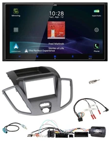 JVC USB Bluetooth 2DIN DAB Lenkrad Autoradio für Ford Transit V363 14-19 o. Disp - Bild 1 von 11