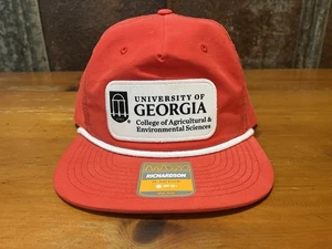 UGA College Of Agriculture & Environmental Science SnapBack Rope Hat - Picture 1 of 7