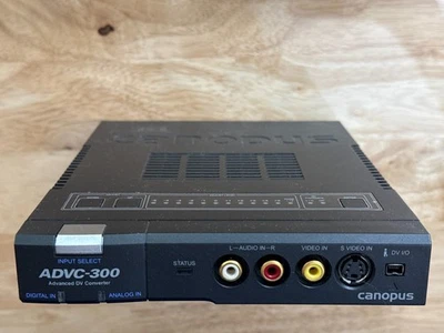 Convertidor de video analógico a digital Grass Valley Canopus ADVC-300 - DV avanzado Foto 1 de 4
