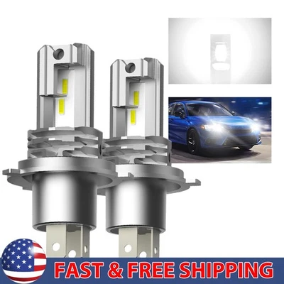 AUXITO H4 9003 LED Headlights High/Low Beam Bulbs Conversion Kit 200W 40000LM V - Image 1 of 4