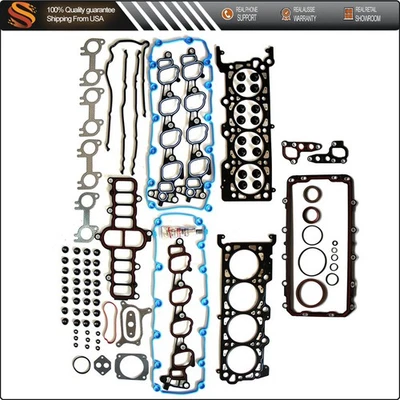 Juego completo de juntas 2000-2002 para Ford E-150 Econoline y 2003 para Ford E-150 5,4 L Foto 1 de 4