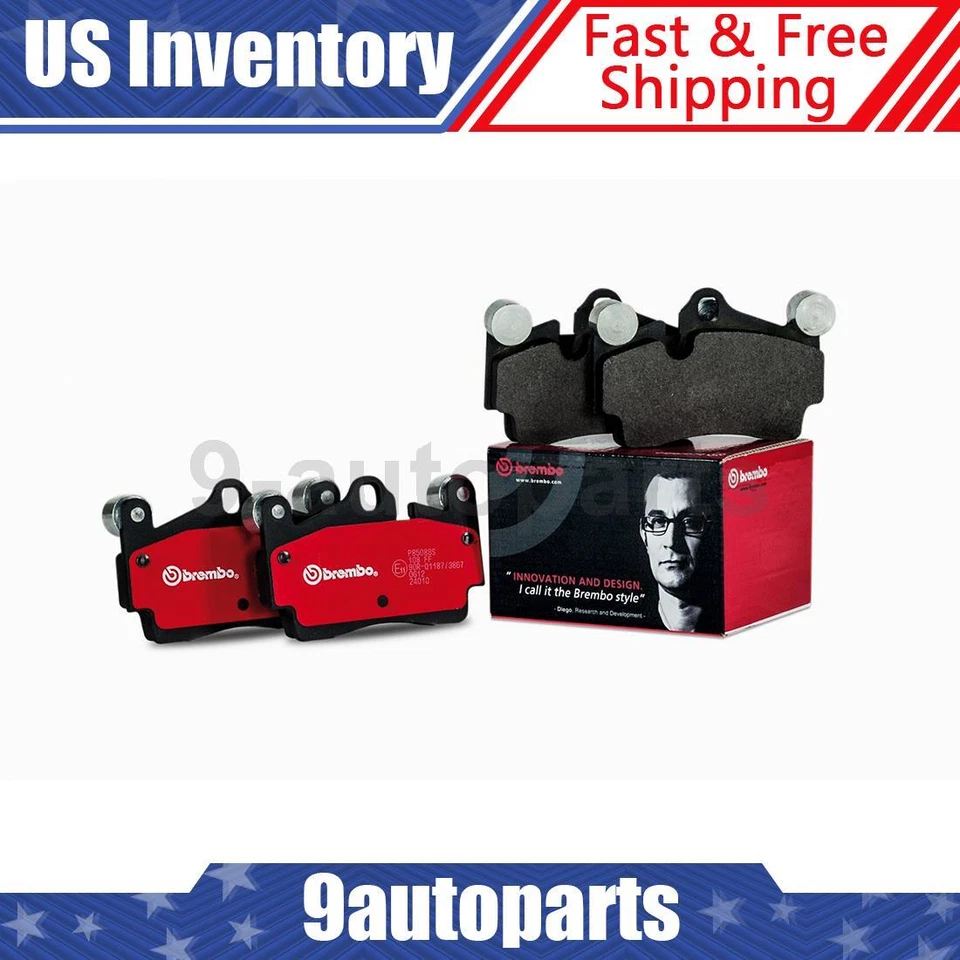 Pastillas de freno traseras Brembo OE Premium para 1992 1993 1994 1995 1996 1997 BMW 318is Foto 1 de 1