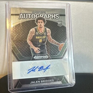 2024 Panini Prizm Draft Picks - Draft Picks Autographs #DPA-JBG Jalen Bridges - Picture 1 of 2