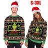 Ugly Christmas Jumper Mens Womens Sweater Funny 3D Sweatshirt Xmas Pullover Tops