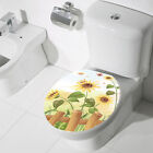 WC Pedestal Pan Cover Sticker Toilet Stool Commode Sticker Home Bathroon Decor