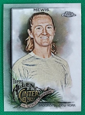 2022 Topps Allen & Ginter Chrome #233 SAM MEWIS Soccer Player  NICE CARD !!! - Image 1 of 2