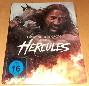Hercules 3D Debossed STEELBOOK German Edition BLU-RAY EXCELLENT RARE & OOP - Picture 1 of 2