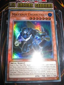 YU-GI-OH! SR MIKTANUS URSARCTIQUE ANGU-FR028 NEUF EDITION 1 FRANCAIS - Picture 1 of 1