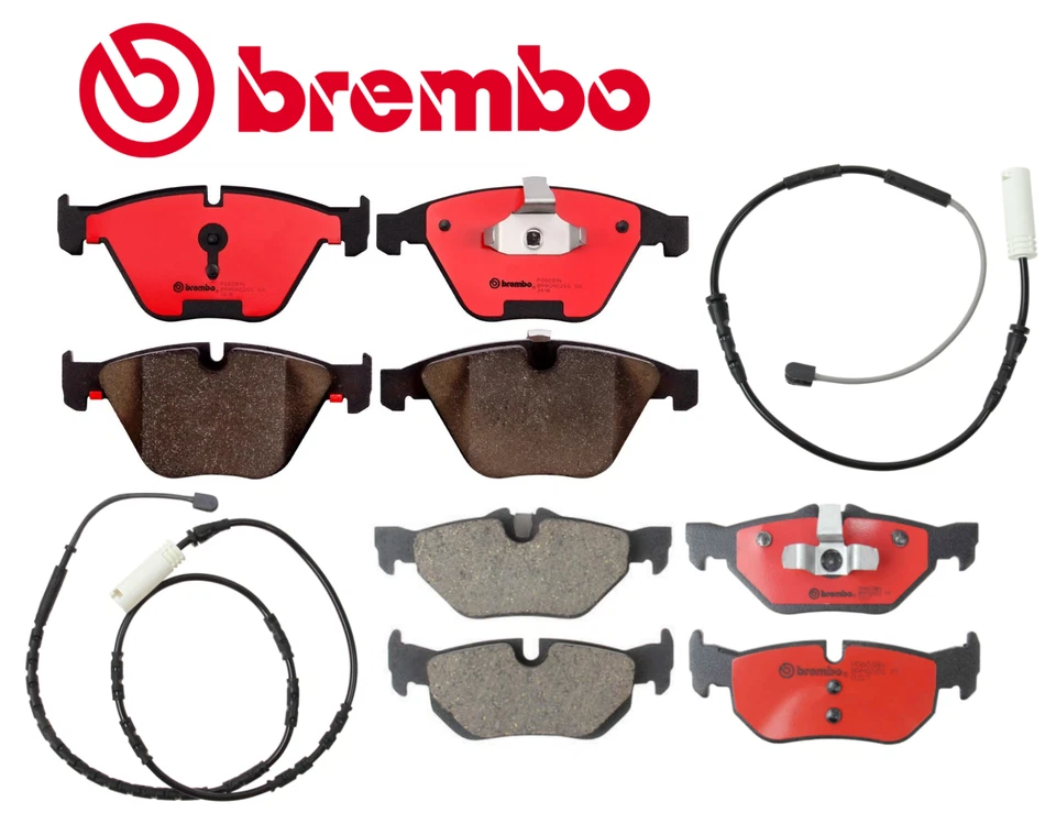 Pastilla de freno delantera y trasera cerámica OEM Brembo + sensor para BMW X1 sDrive28i Foto 1 de 1