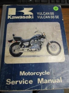87 Kawasaki VN 1500 Classic OEM Service Manual PN - Picture 1 of 5