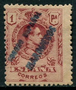 Tanger 1 pta. 1909 Alfonso XIII */MH 9 - Bild 1 von 1