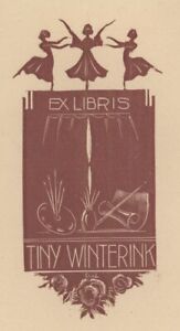 1345 - Ex Libris Dirk van Luijn : Opus 95c, Tiny Winterink