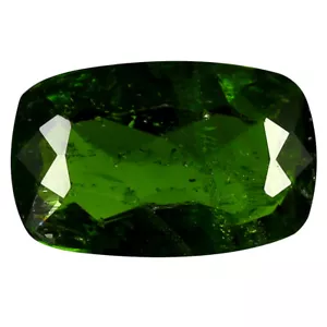 1,42 quilates corte cojín (9 x 6 mm) sin calentar/sin tratar diópsido cromado verde - Imagen 1 de 1