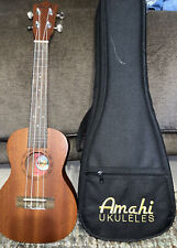 Amahi UK210C Mahogany Concert Ukulele With Soft Case for sale