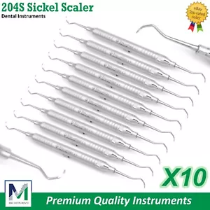 Strumento dentale SCALER FALCE 204S igiene scala posteriore rimozione tartaro - Foto 1 di 6