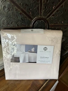 New Hotel Collection Rose 680TC Extra Deep King Flat Sheet $275 - Picture 1 of 3