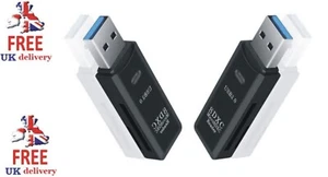 USB 3.0 SD Speicherkartenleser High Speed SDHC SDXC MMC Micro SD Mobile T-FLASH - Bild 1 von 13