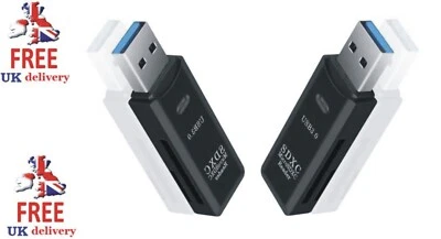 2 in 1 TF SD Kartenleser USB 3.0 Micro SD Karte auf USB Adapter Smart Reader - Bild 1 von 4