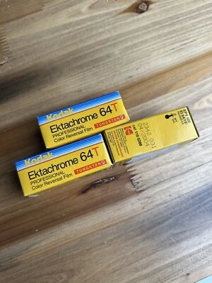 3 Rolls Ektachrome 64T Professional Color Reversal Film 120 Film Frozen 2004 - Image 1 of 2