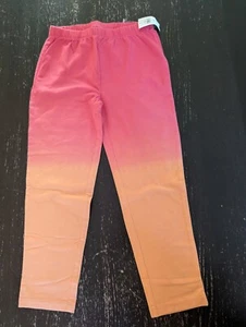 NWT Gap Red/Pink to Orange Ombre Cropped Leggings Large 10 - Picture 1 of 5