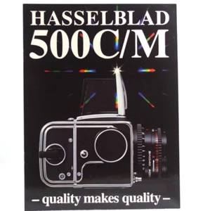 HASSELBLAD 500C/M KAMERA BOOKLET (NEUWERTIG) - Bild 1 von 2