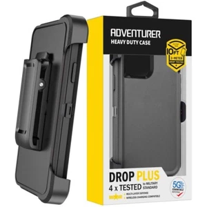 Adventurer Heavy Duty Case Belt Clip Rugged Cover For Apple iPhone 11 PRO - Picture 1 of 77