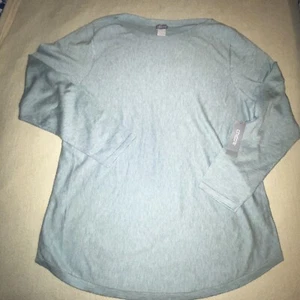 nwt women's size 2 large chicos ICED SAGE pullover sweater $59 - Picture 1 of 7