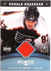 2006-07 Black Diamond Jersey #JDB Donald Brashear Jersey Flyers