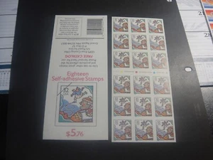 EE. UU. 1996 Sc#3117a 32c Patinadores Folleto de 18 Estampillas MNH XF - Imagen 1 de 1