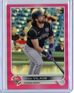 2022 Topps Chrome Magenta Refractors #85 Ryan Vilade RC Serial #213/399 - Picture 1 of 1
