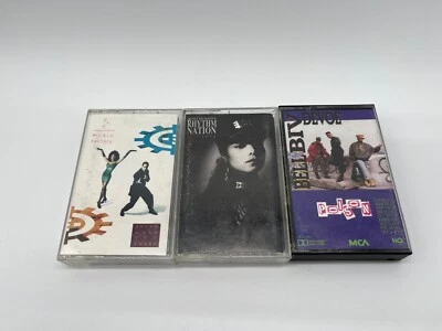 R&B Cassette Lot (3) Janet Jackson, Bell Biv, C&C Music Factory TESTED & WORK - Imagem 1 de 4