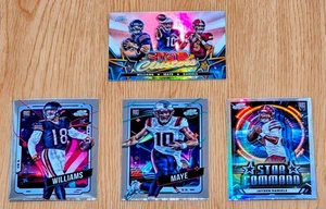 2024 Topps Cosmic Chrome Star Clusters Williams - Maye - Daniels Set 4 - Bild 1 von 4